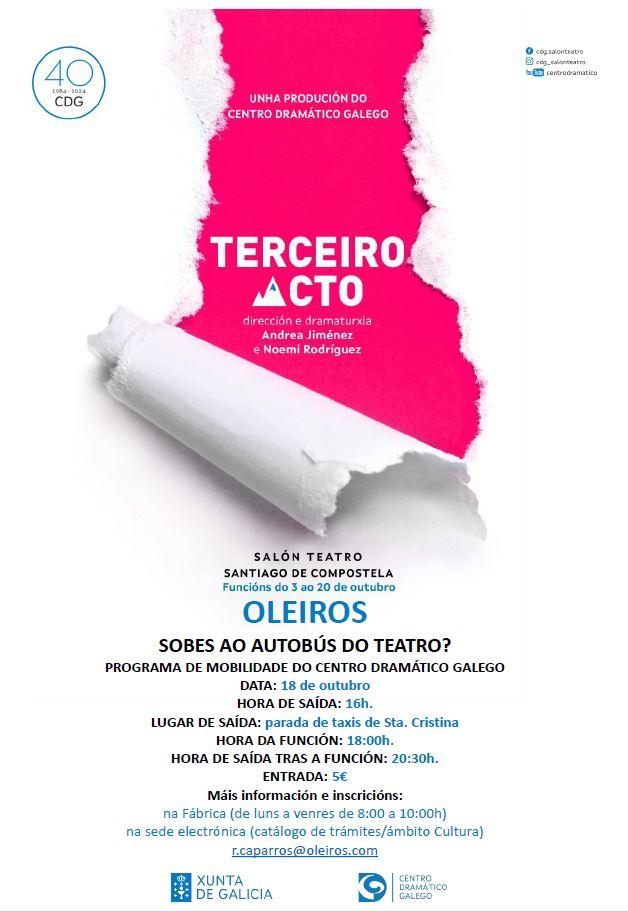 Imagen PROGRAMA DE MOBILIDADE DO CENTRO DRAMÁTICO GALEGO