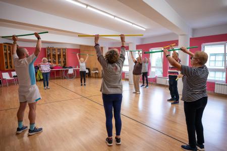 Imaxe O Concello organiza formacións de prevención da caídas para persoas maiores