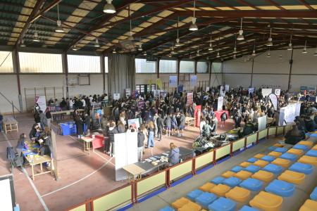 Imagen Elevada asistencia á Feira de Orientación Académica e Profesional